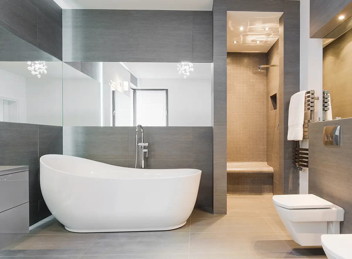 Salle de bain moderne